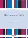 Mi crimen favorito